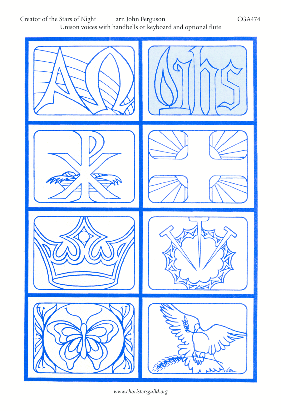 Creator of the Stars of Night Unison Choir scores gallery preview page 1
