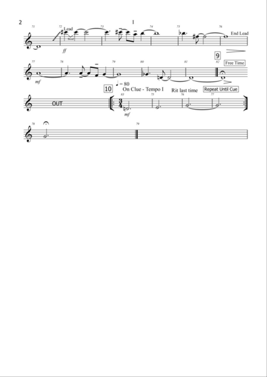 Baltimore Rowhouse Parts Jazz Ensemble scores gallery preview page 5