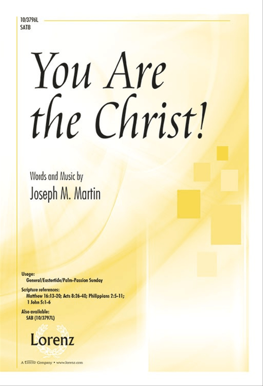 You Are the Christ! You Are the Christ! 4-Part scores gallery preview page 1
