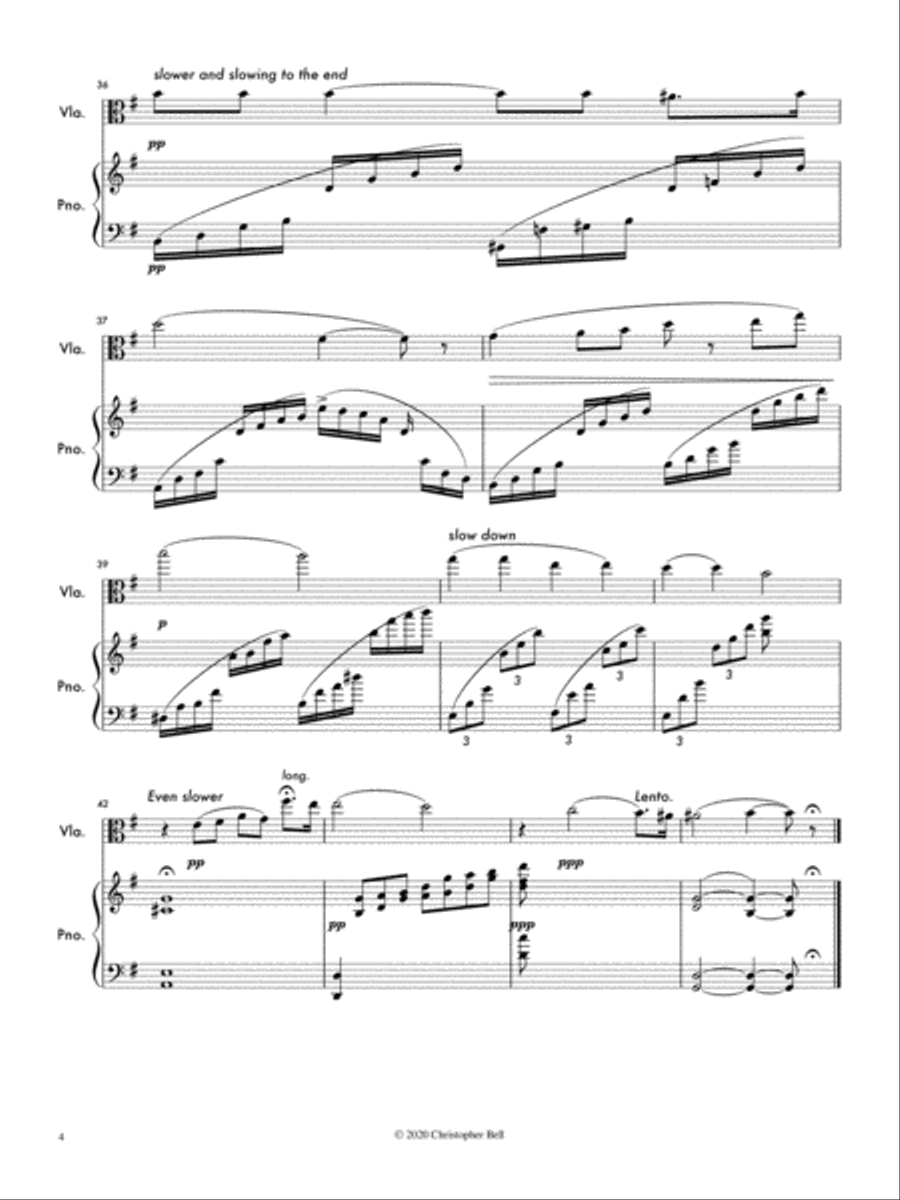 Si mes vers avaient des ailes Viola scores gallery preview page 4
