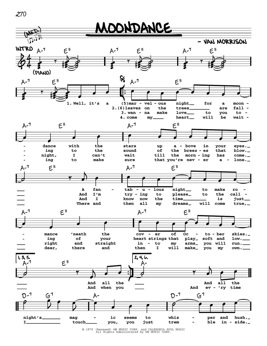 Moondance Voice scores gallery preview page 1