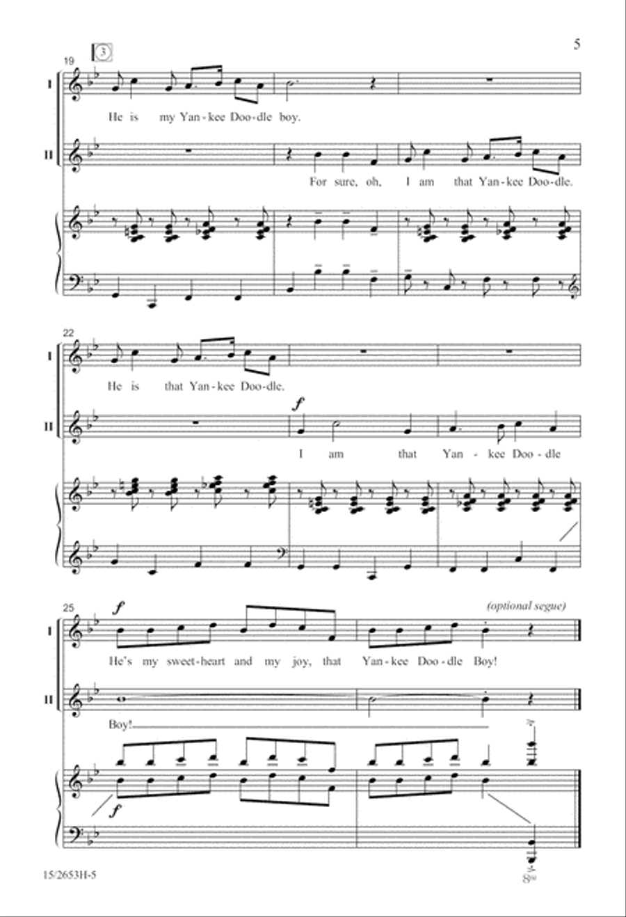 Here's Two Cohan! 2-Part scores gallery preview page 5