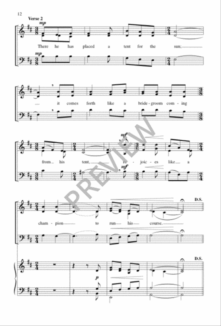 Entrance Antiphon for Advent 3-Part scores gallery preview page 12