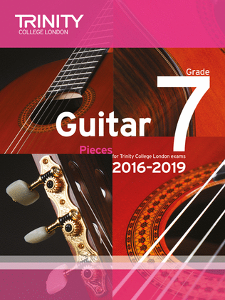 Book cover for Guitar Exam Pieces 2016-2019: Grade 7