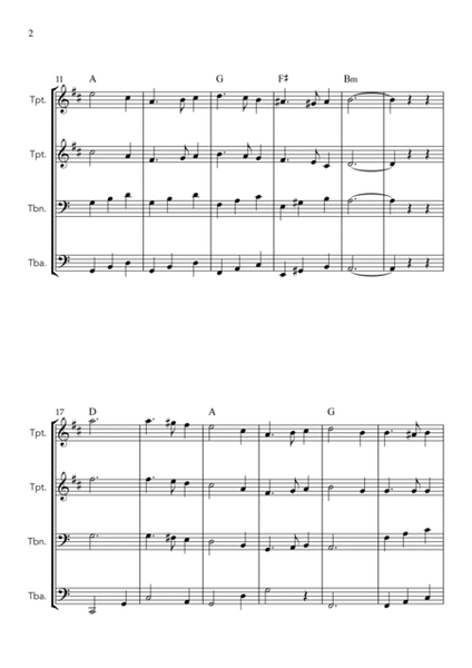 Greensleeves (for Brass Quartet) image number null