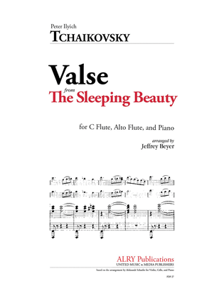 Valse from Sleeping Beauty for Two Flutes and Piano
