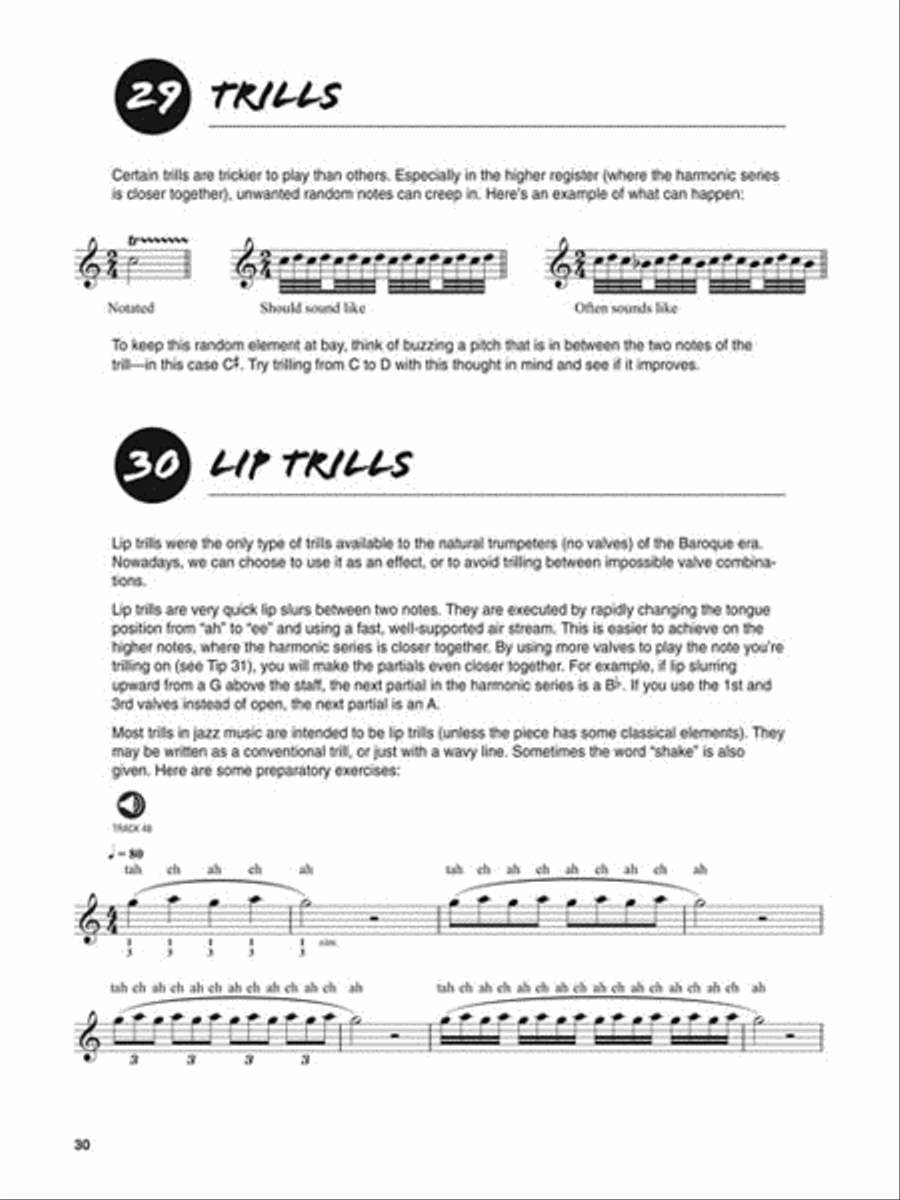 101 Trumpet Tips 101 Trumpet Tips Trumpet Solo scores gallery preview page 4