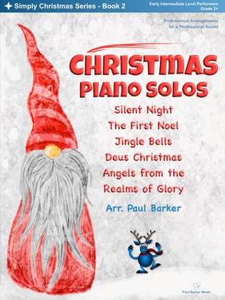 Book cover for Christmas Piano Solos - Book 2