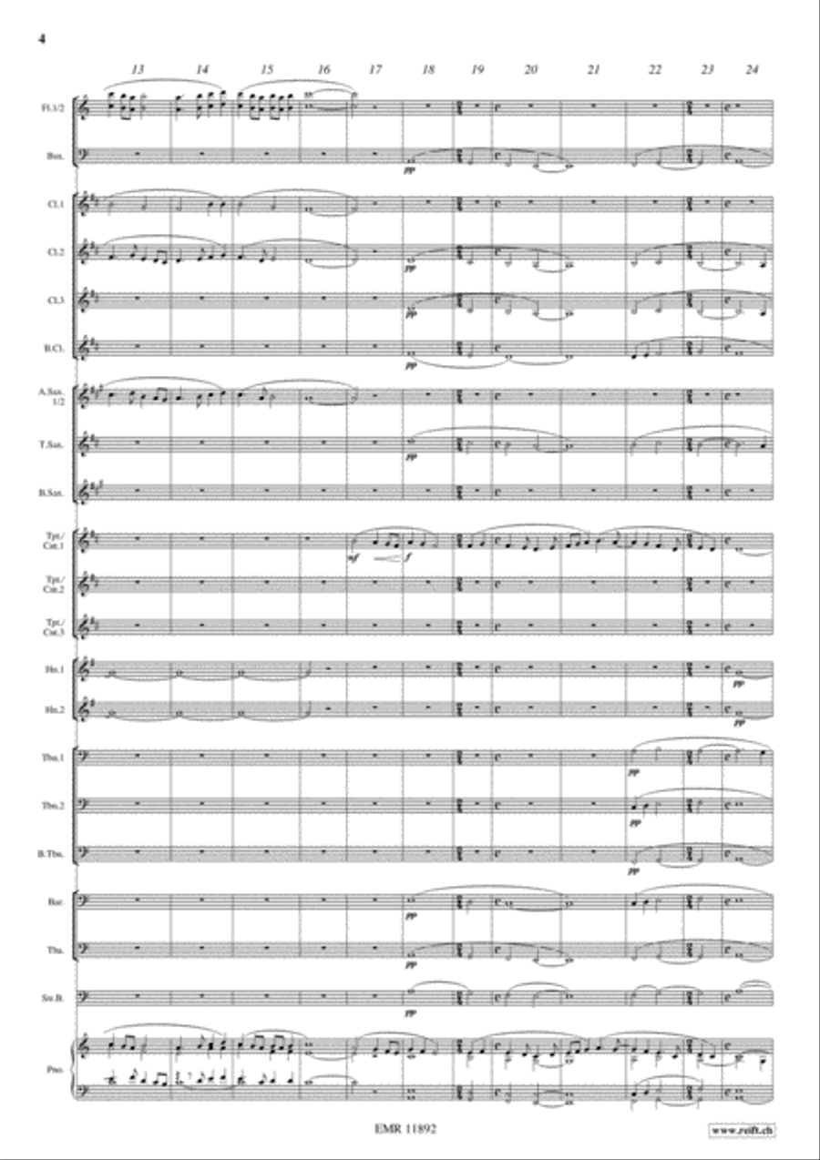 Bless The Lord, My Soul Concert Band scores gallery preview page 5