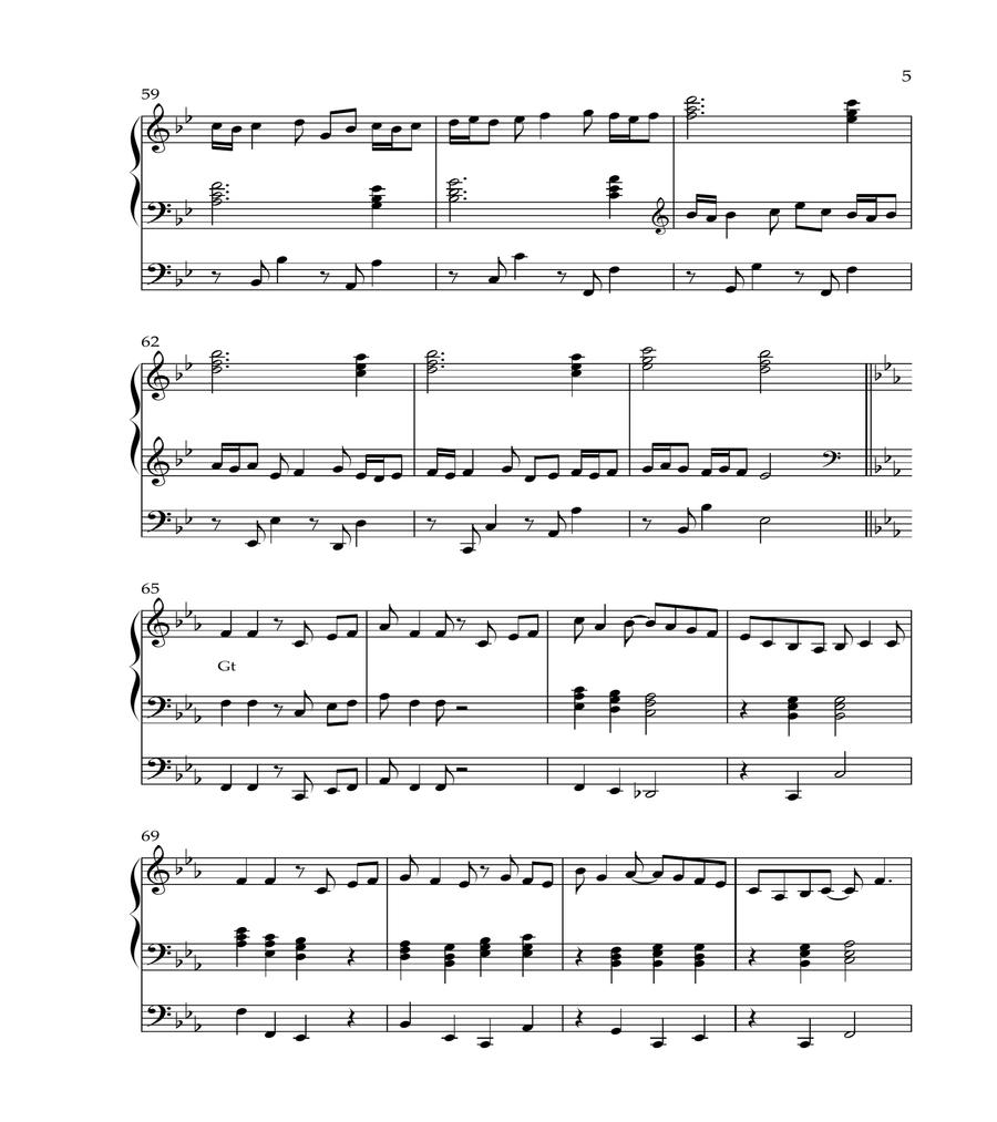 Fire, Ice, Water, Op. 274 (Organ Solo) by Vidas Pinkevicius (2024)