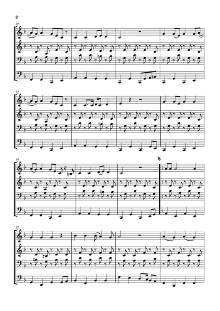 Rocky Top Brass Quartet scores gallery preview page 3