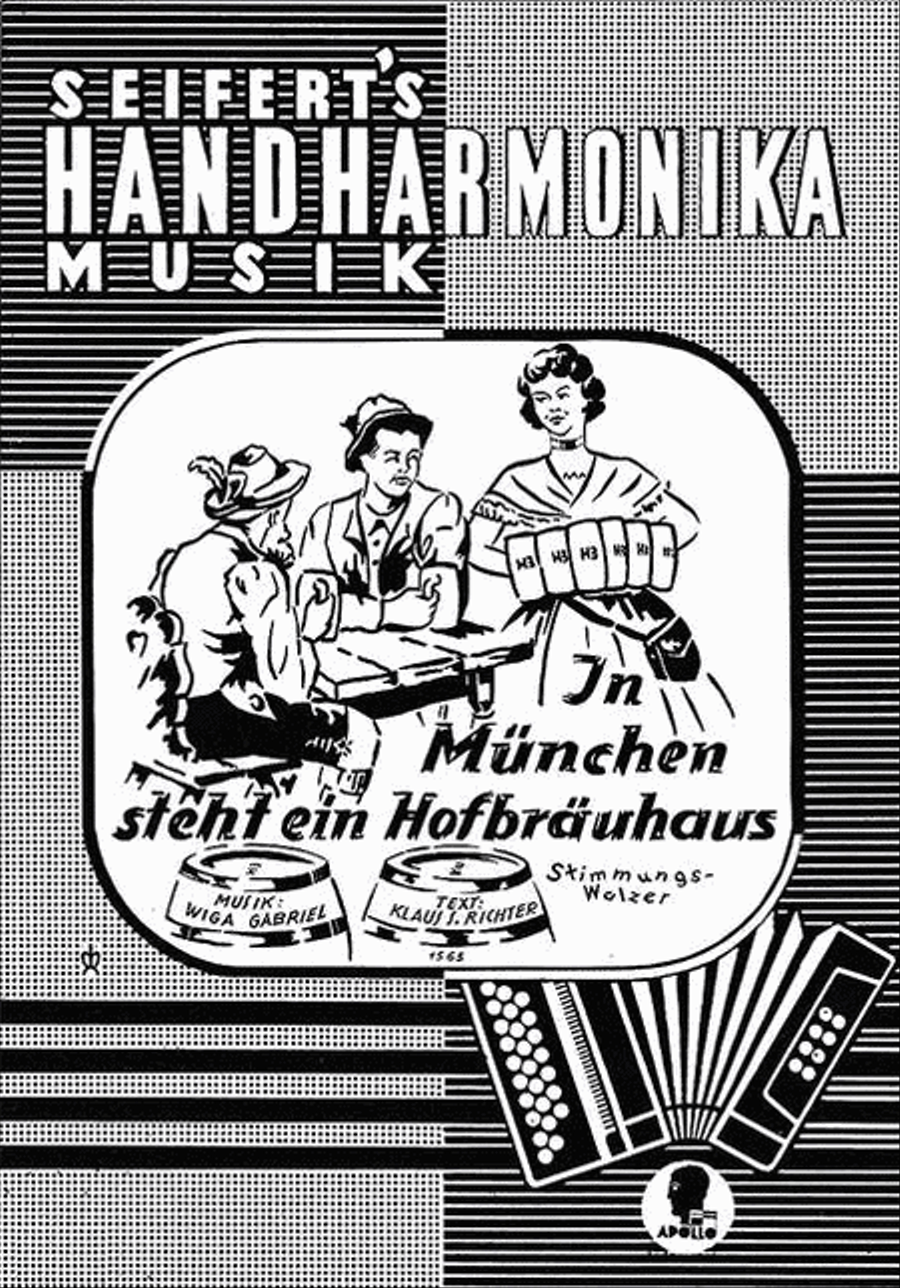 In München steht ein Hofbräuhaus Accordion scores gallery preview page 1