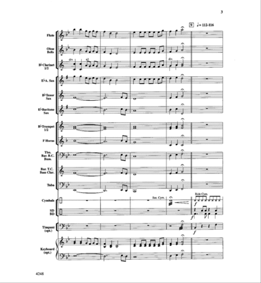 Hot Fudge Sundae Hot Fudge Sundae Concert Band scores gallery preview page 3