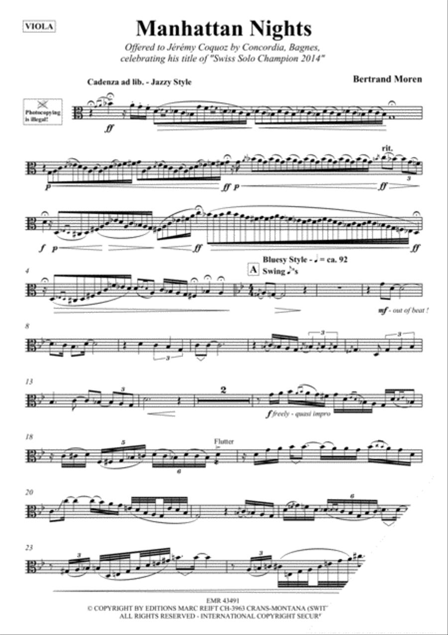 Manhattan Nights Piano Accompaniment scores gallery preview page 3