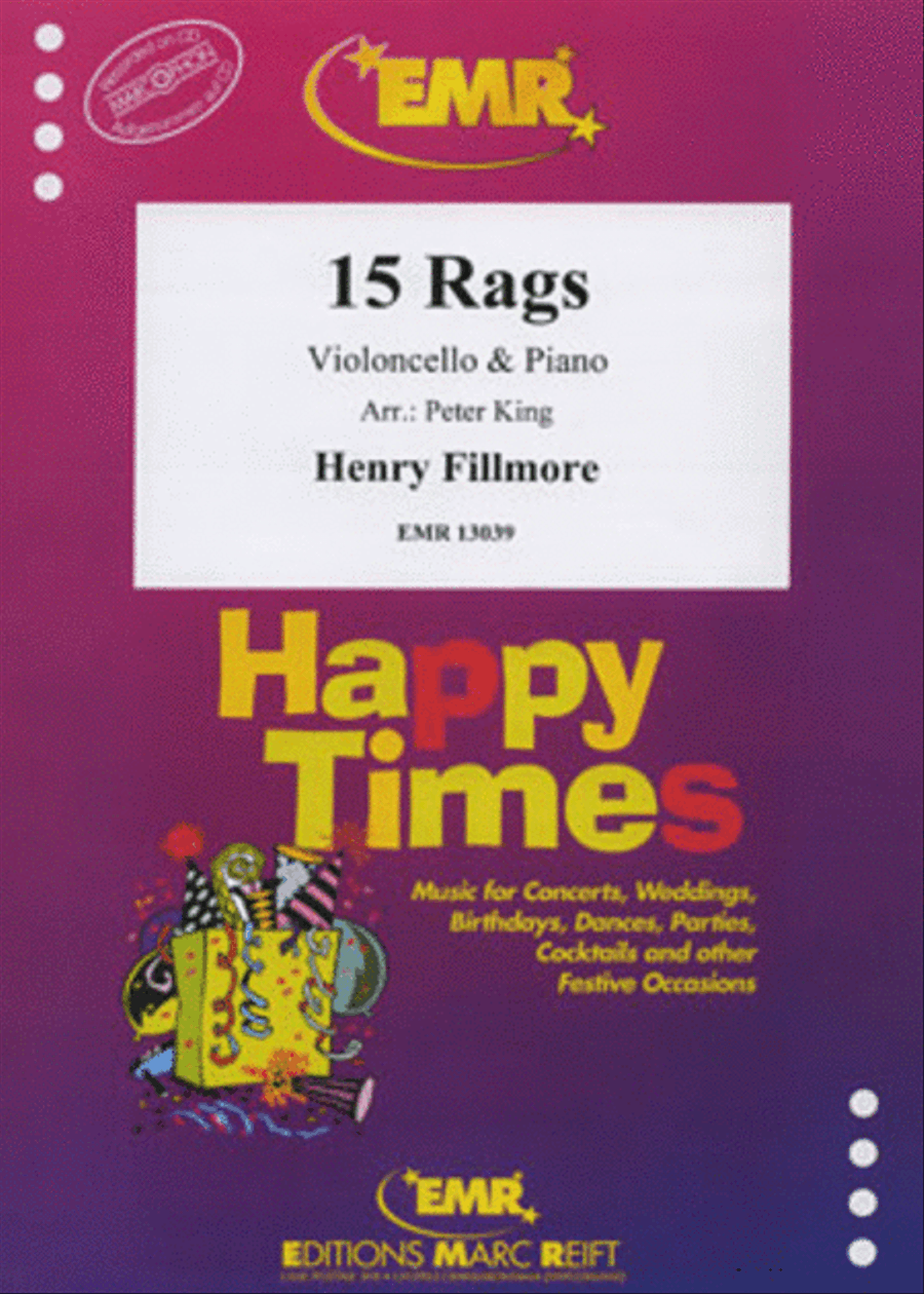 15 Rags 15 Rags Piano Accompaniment scores gallery preview page 1
