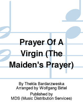 Prayer of a Virgin (The Maiden's Prayer) 65