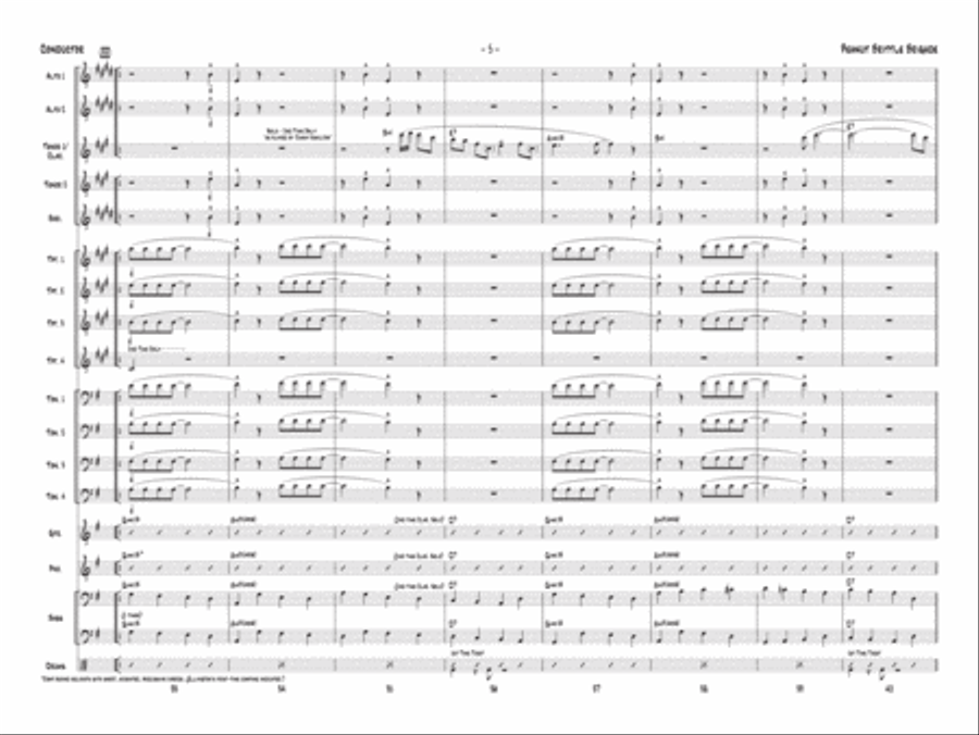 The Nutcracker Suite Jazz Ensemble scores gallery preview page 16