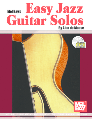 Book cover for Easy Jazz Guitar Solos