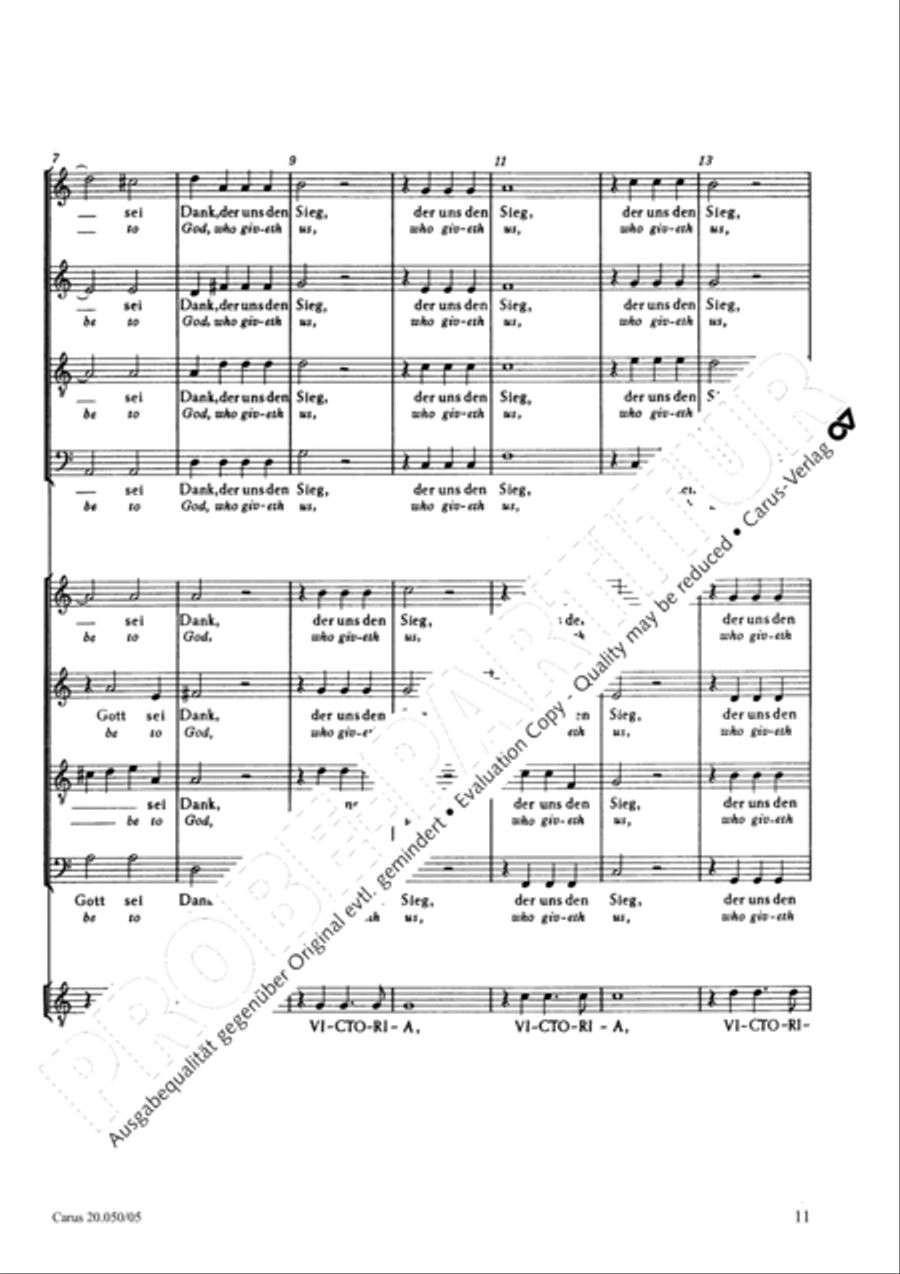 Account of the Resurrection of Jesus Christ (Historia der Auferstehung Jesu Christi) 4-Part scores gallery preview page 12