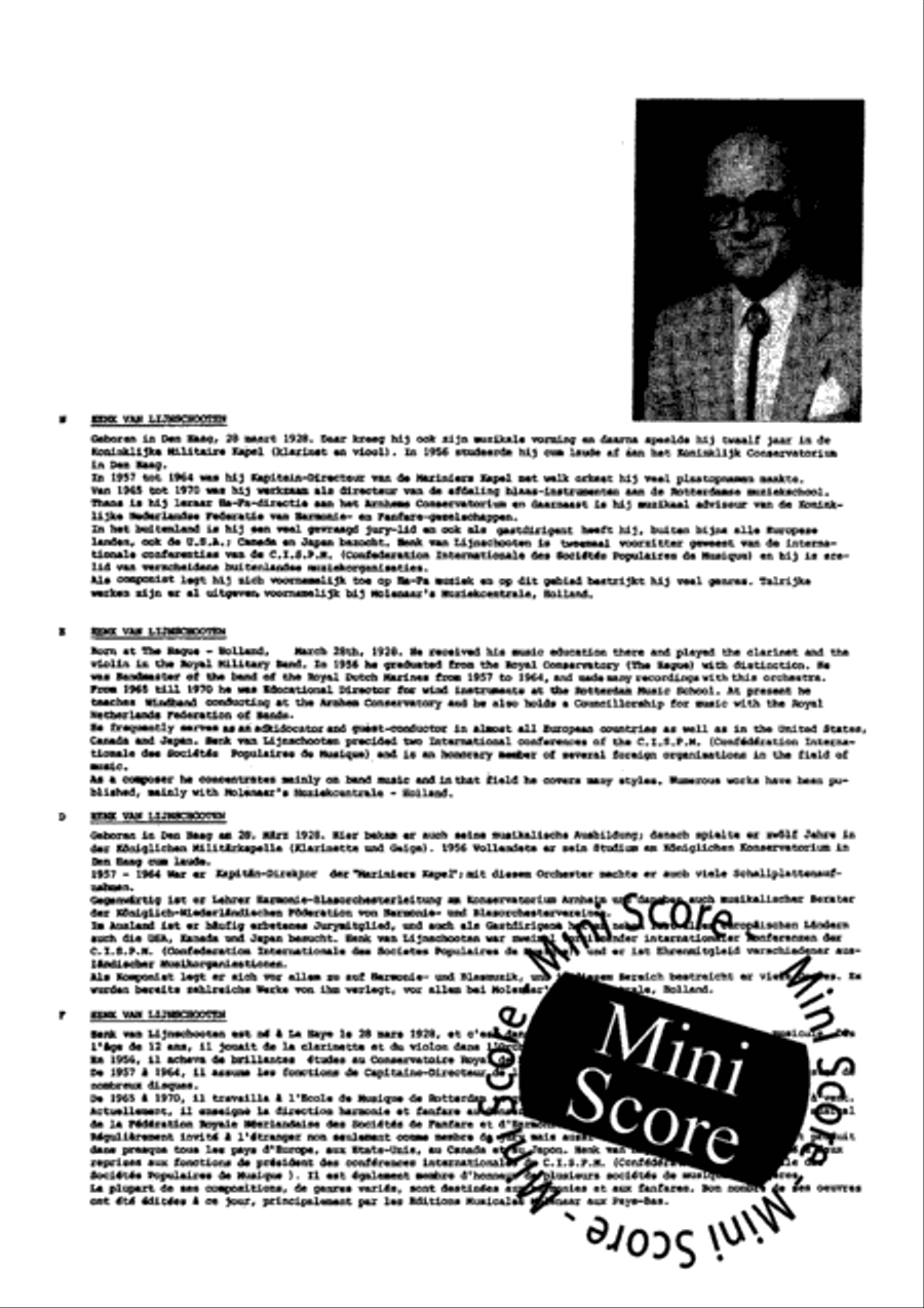 Four Characters Four Characters Concert Band scores gallery preview page 4