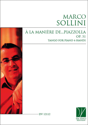 Book cover for À la manière de...Piazzolla Op. 43