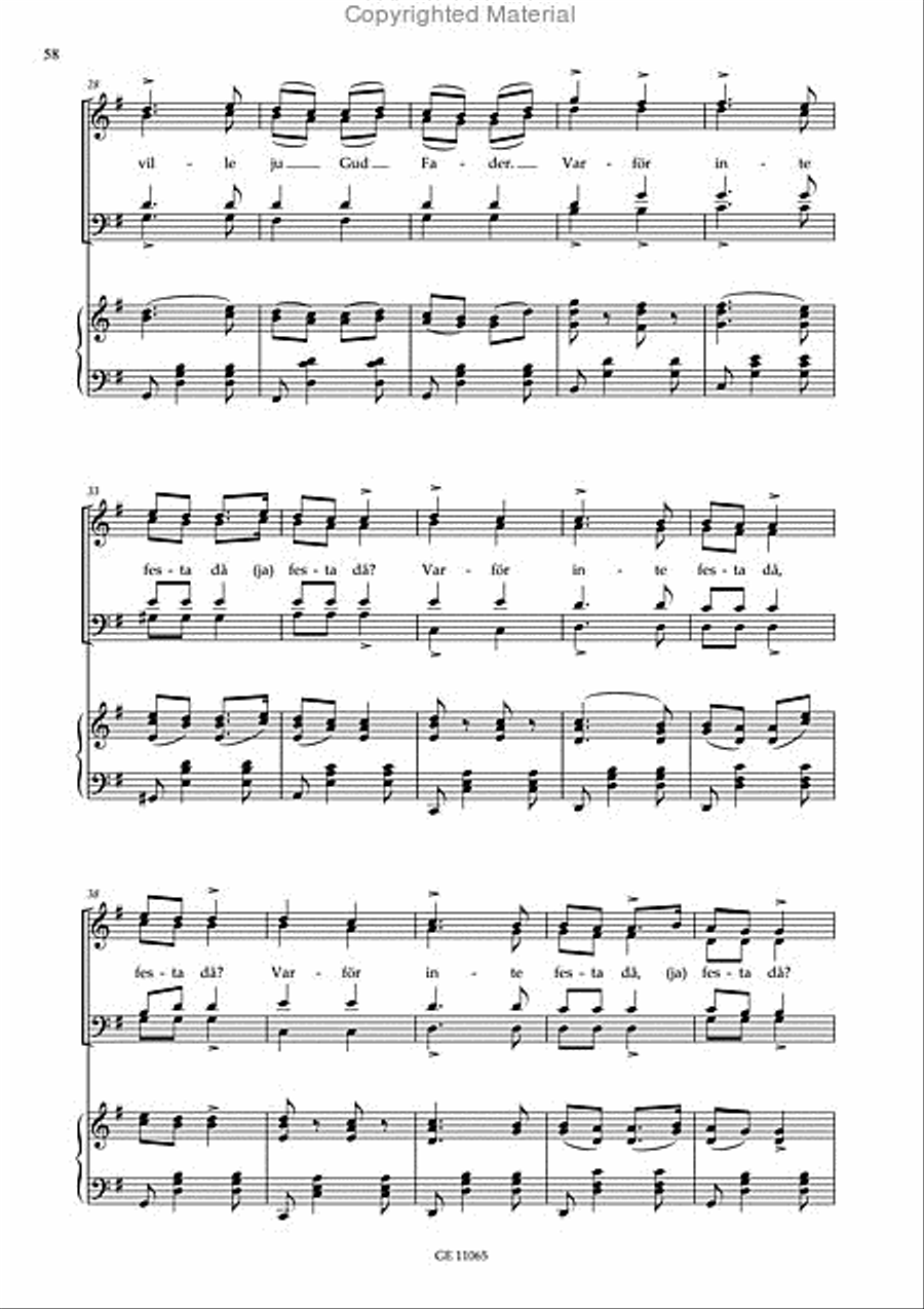 Operakorer 2 Operakorer 2 4-Part scores gallery preview page 14