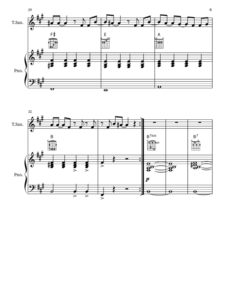 You Oughta Know Score and Parts scores gallery preview page 6
