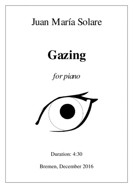 Gazing [piano] image number null