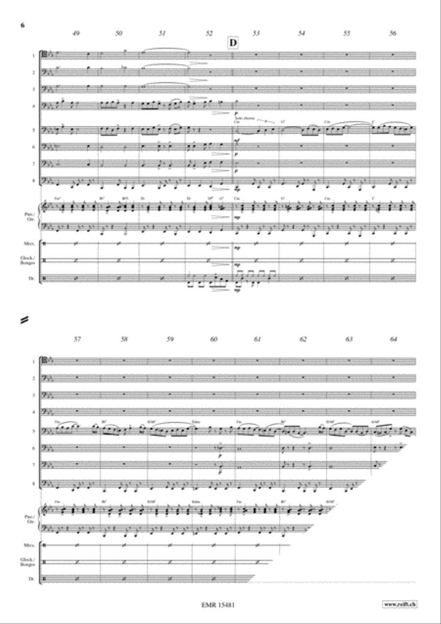 Julito Mio Trombone scores gallery preview page 6