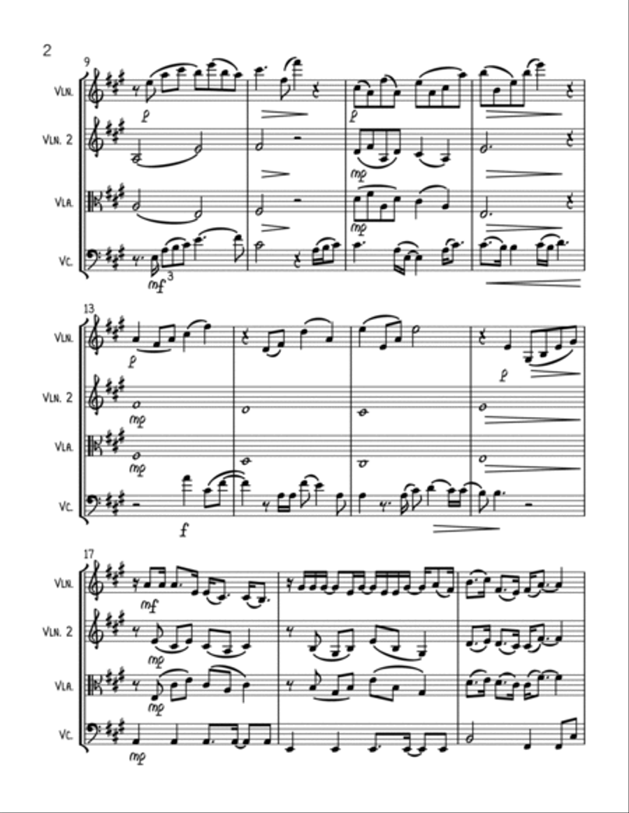 Never Enough String Trio scores gallery preview page 2