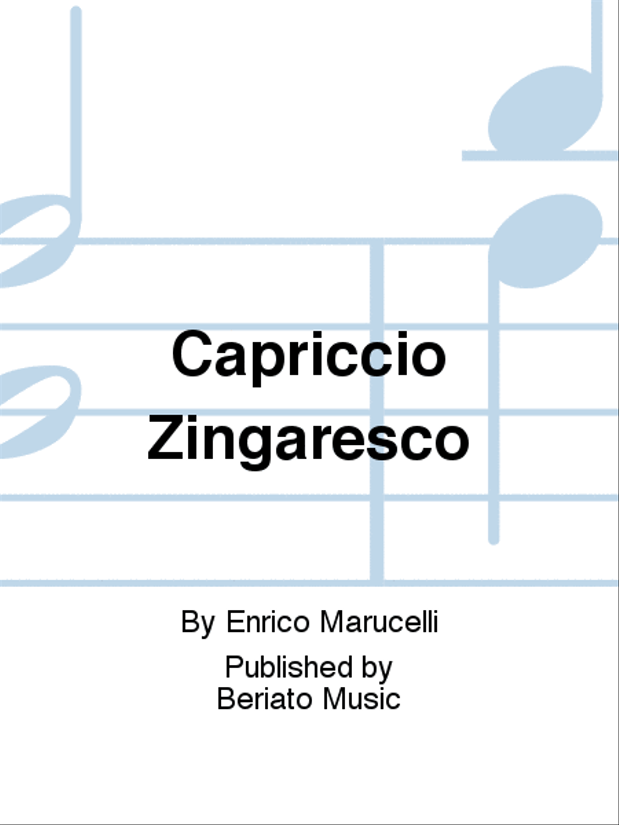 Capriccio Zingaresco Mandolin scores gallery preview page 1
