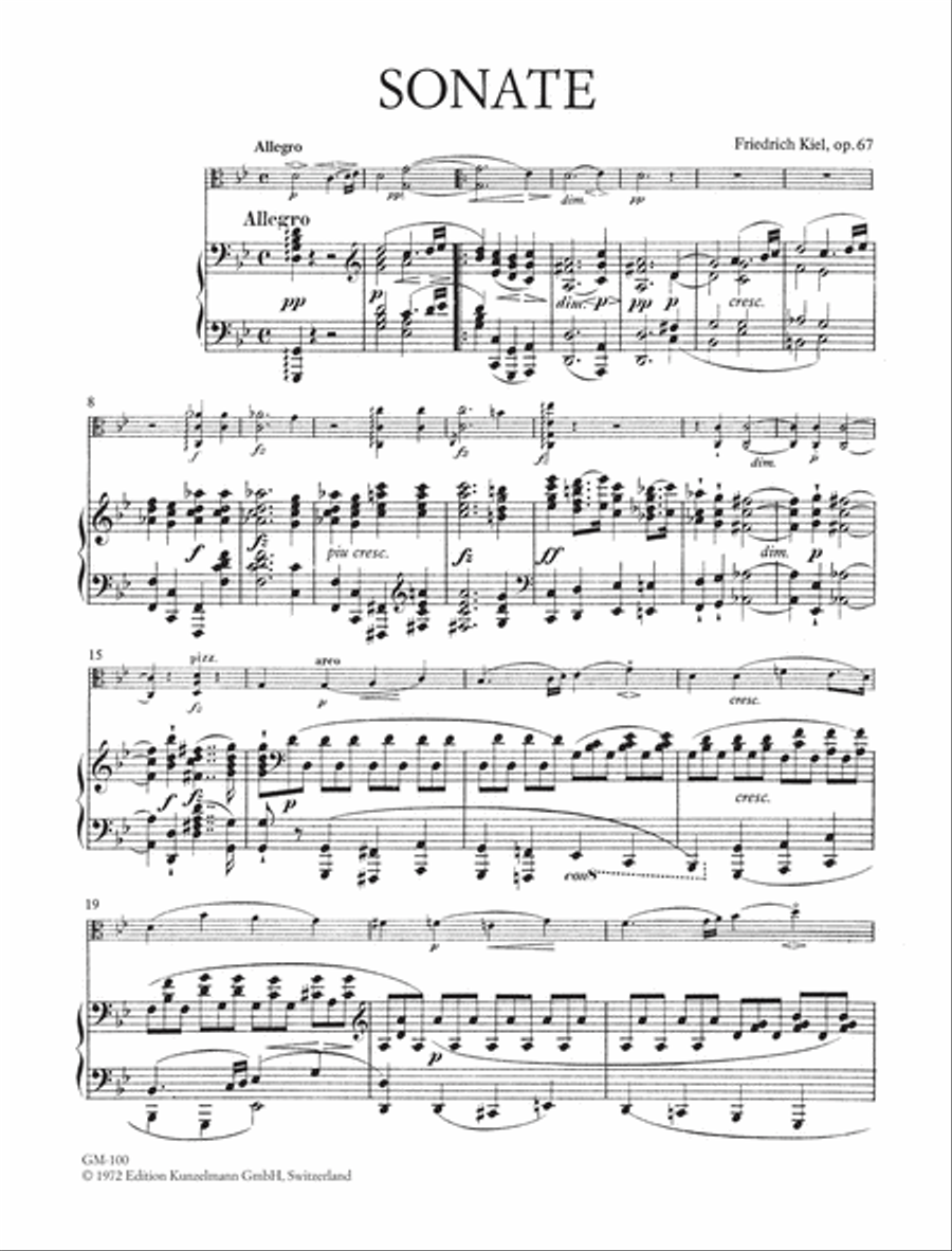 Sonata for viola and piano Piano Accompaniment scores gallery preview page 2