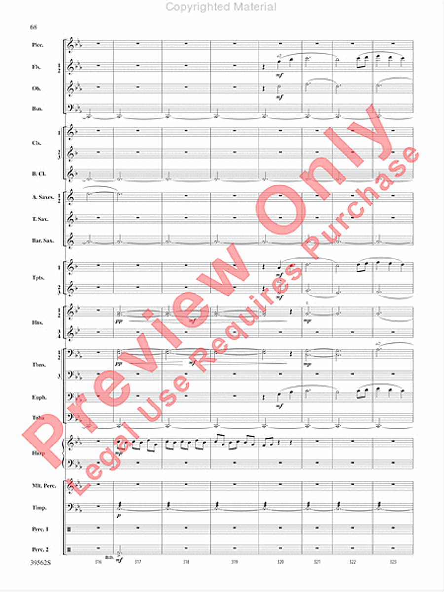 The Complete Harry Potter Concert Band scores gallery preview page 69
