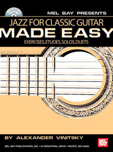 Jazz for Classic Guitar Made Easy image number null