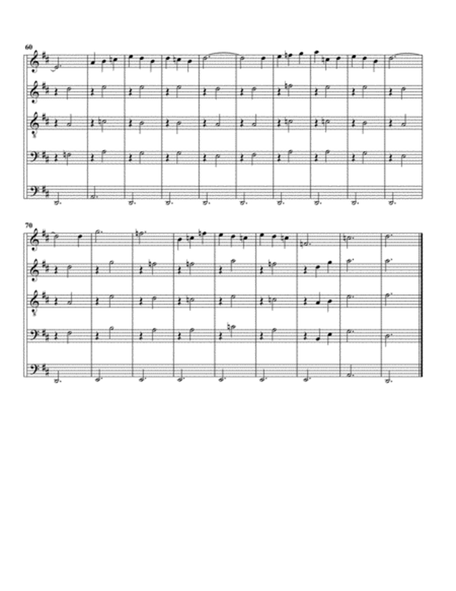 Gymnopédie no 1 (arrangement for 5 recorders)