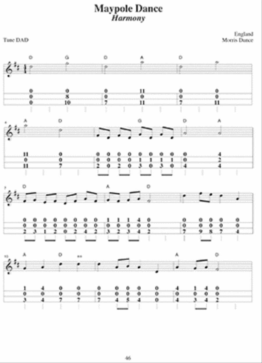Wedding Music for the Mountain Dulcimer Mountain Dulcimer scores gallery preview page 4
