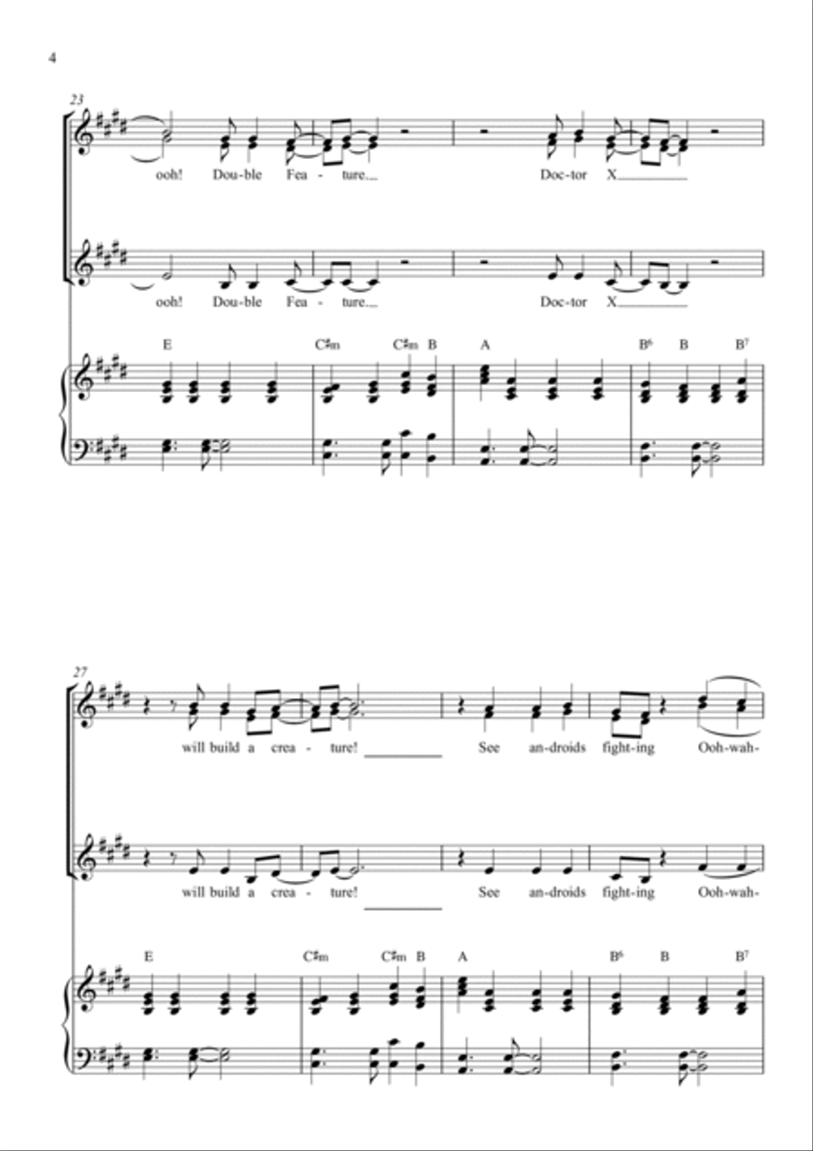 Science Fiction Double Feature SSA scores gallery preview page 4