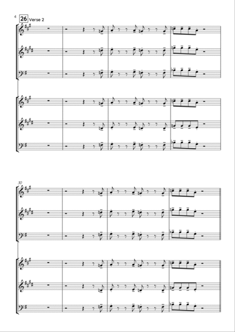 All Day And All Of The Night Voice scores gallery preview page 6