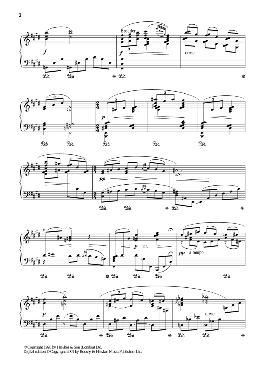 Four Musical Sketches For Piano, A Patchwork Of Shadows Piano Solo scores gallery preview page 2