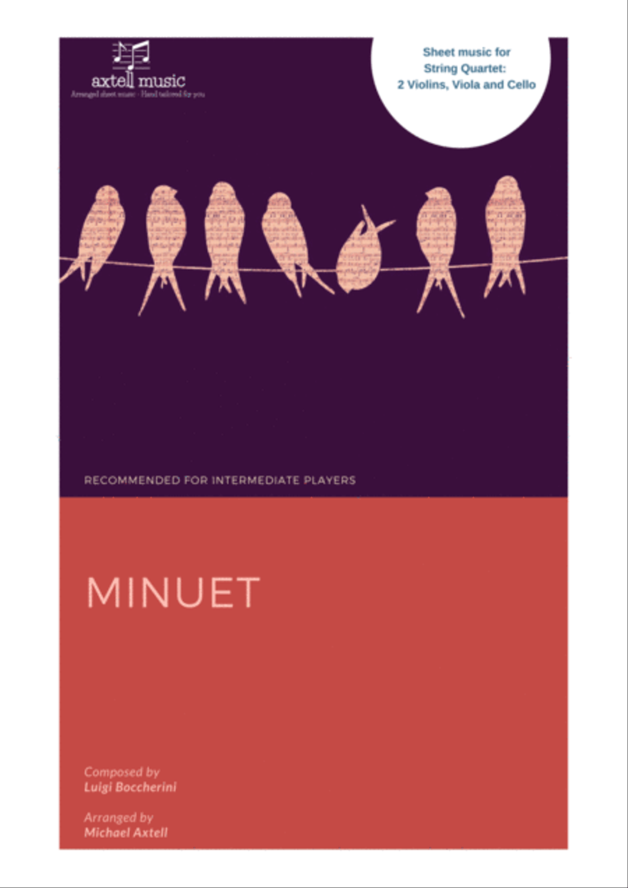 Minuet String Orchestra scores gallery preview page 1