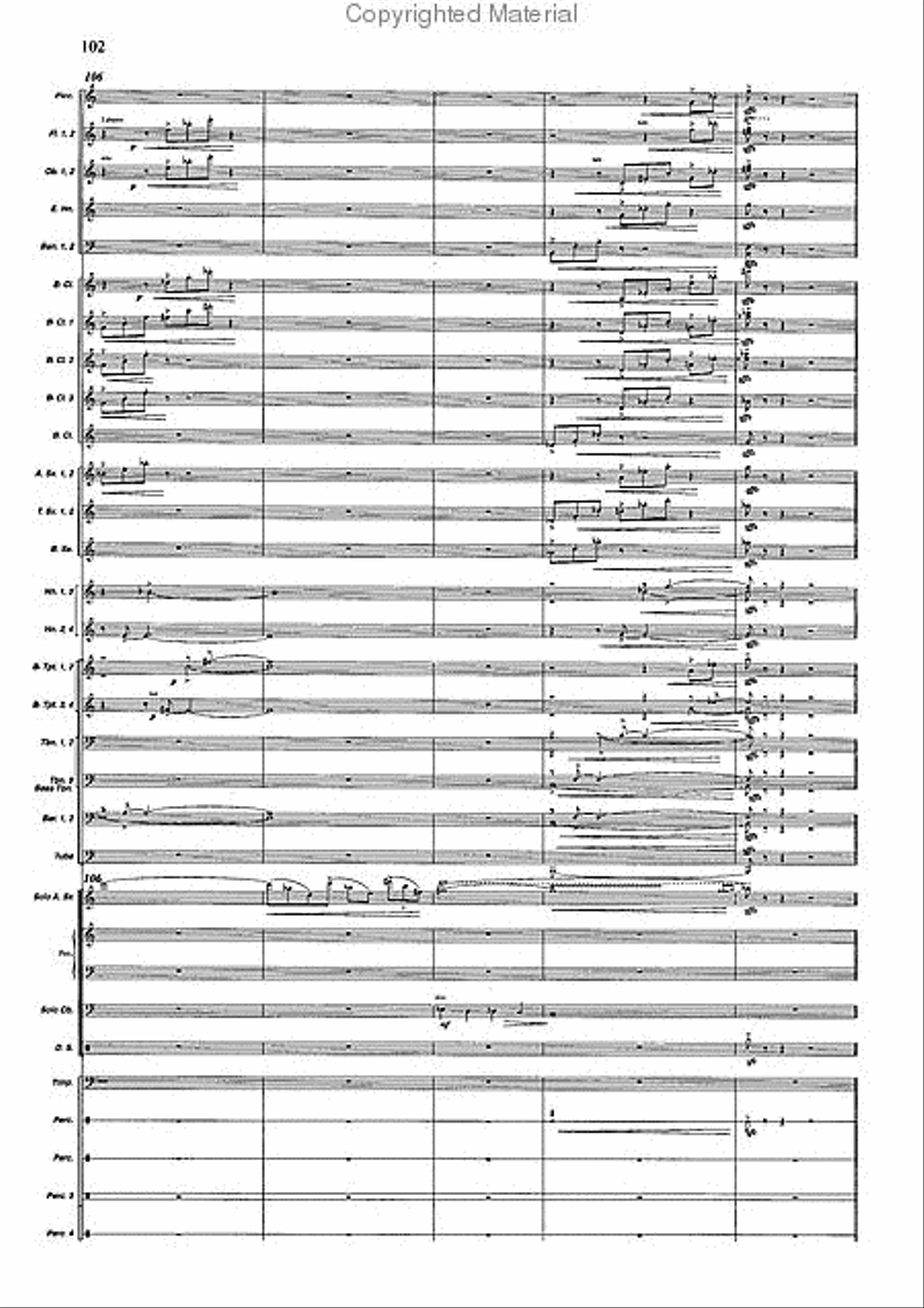 Concertango Concert Band scores gallery preview page 103