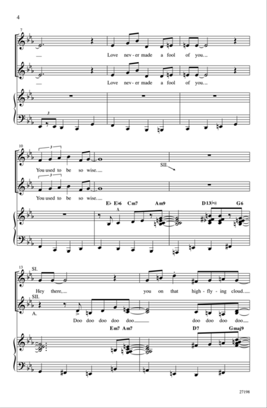 Hey There Women's Choir scores gallery preview page 3