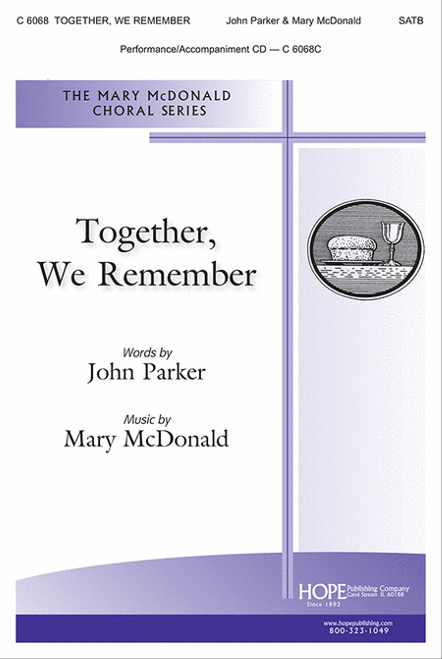 Together, We Remember-SATB 4-Part scores gallery preview page 1
