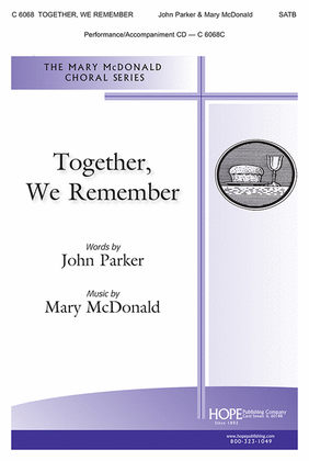 Book cover for Together, We Remember-SATB