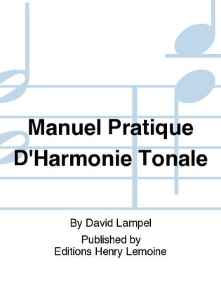 Manuel Pratique D'Harmonie Tonale