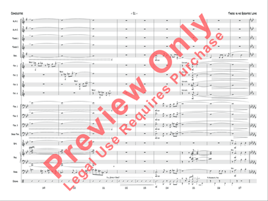 There Is No Greater Love Jazz Ensemble scores gallery preview page 50