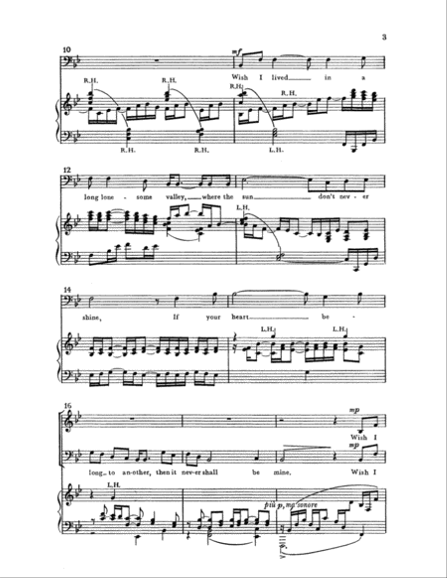 Two Ballads: 1. Red Rosey Bush 2-Part scores gallery preview page 7