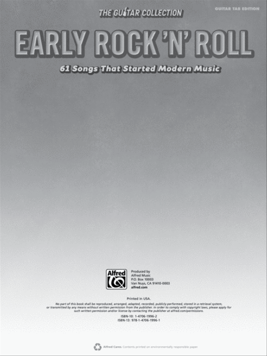 The Guitar Collection -- Early Rock 'n' Roll Guitar scores gallery preview page 2