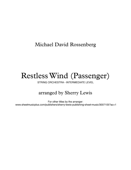 Restless Wind image number null