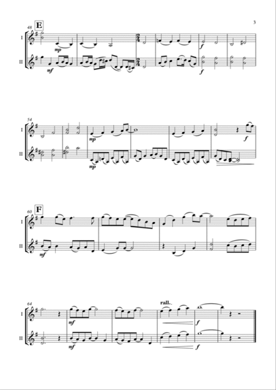 Love Of My Life String Duet scores gallery preview page 3